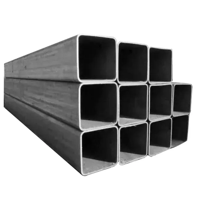 Black Iron Square Tube galvanized square pipe rectangular steel pipes hollow section low seamless carbon steel pipe